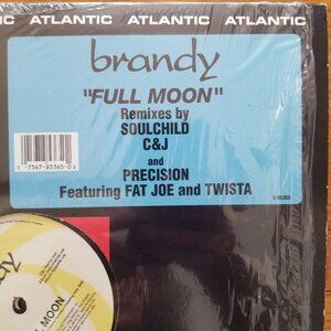 Brandy "Full Moon" Remixes Vinyl Records (2)